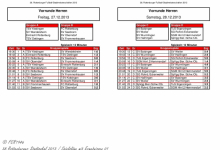 01. Spielplan Aktive Herren Vorrunde 2013