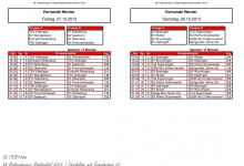 01. Spielplan Aktive Herren Vorrunde 2013