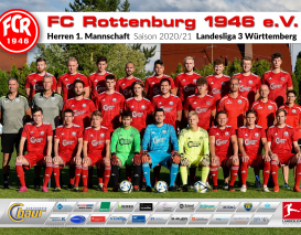 FC Rottenburg | Herren 1.  Mannschaft | Landesliga 3 Württemberg | Saison 2020/21