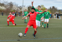 Patrick Francisco (FC Rottenburg, #23), FC Rottenburg vs. SV Wurmlingen, Fussball, Bezirksliga Alb, 21. Spieltag, Saison 2023/24, 17.03.2024
Foto: Ralph Kunze