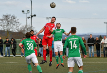 Kopfball René Hirschka (FC Rottenburg, #05, Kapitän), FC Rottenburg vs. SV Wurmlingen, Fussball, Bezirksliga Alb, 21. Spieltag, Saison 2023/24, 17.03.2024
Foto: Ralph Kunze
