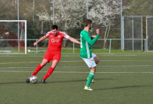 René Hirschka (FC Rottenburg, #05, Kapitaen), Jonas Neu (SV Wurmlingen, #06), FC Rottenburg vs. SV Wurmlingen, Fussball, Bezirksliga Alb, 21. Spieltag, Saison 2023/24, 17.03.2024
Foto: Ralph Kunze