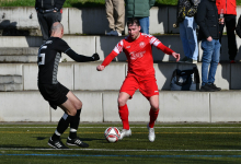 Zvonimir Kvesic (SG Reutlingen, #15), Leon Oeschger (FC Rottenburg, #13)

SG Reutlingen vs. FC Rottenburg, Fussball, Bezirksliga Alb, 22. Spieltag, Saison 2023/24, 24.03.2024