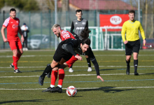 Stefan Seidel (FC Rottenburg, #07) foult Christos Vasilopoulos (SG Reutlingen, #22)

SG Reutlingen vs. FC Rottenburg, Fussball, Bezirksliga Alb, 22. Spieltag, Saison 2023/24, 24.03.2024