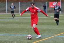 Leon Oeschger (FC Rottenburg, #13), Freisteller,

SG Reutlingen vs. FC Rottenburg, Fussball, Bezirksliga Alb, 22. Spieltag, Saison 2023/24, 24.03.2024