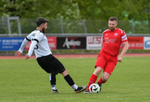 Moritz Rohrer (FC Rottenburg, #18),

FC Rottenburg vs. Anadolu SV Reutlingen, Fussball, Bezirksliga Alb, 25. Spieltag, Saison 2023/24, 21.04.2024

Foto: Eibner-Pressefoto/Ralph Kunze