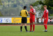 Moritz Rohrer (FC Rottenburg, #18),

FC Rottenburg vs. Anadolu SV Reutlingen, Fussball, Bezirksliga Alb, 25. Spieltag, Saison 2023/24, 21.04.2024

Foto: Eibner-Pressefoto/Ralph Kunze