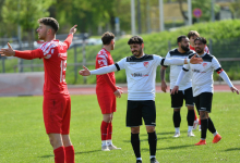 Moritz Rohrer (FC Rottenburg, #18),

FC Rottenburg vs. Anadolu SV Reutlingen, Fussball, Bezirksliga Alb, 25. Spieltag, Saison 2023/24, 21.04.2024

Foto: Eibner-Pressefoto/Ralph Kunze