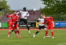 Moritz Rohrer (FC Rottenburg, #18),

FC Rottenburg vs. Anadolu SV Reutlingen, Fussball, Bezirksliga Alb, 25. Spieltag, Saison 2023/24, 21.04.2024

Foto: Eibner-Pressefoto/Ralph Kunze