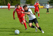 Moritz Rohrer (FC Rottenburg, #18),

FC Rottenburg vs. Anadolu SV Reutlingen, Fussball, Bezirksliga Alb, 25. Spieltag, Saison 2023/24, 21.04.2024

Foto: Eibner-Pressefoto/Ralph Kunze