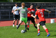 FC Rottenburg - SV Hirrlingen, Fussball, Bezirksliga Alb, 28. Spieltag, Saison 2023/24, 12.05.2024, 

Foto: Ralph Kunze