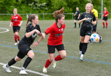 FC Rottenburg - SGM Oberndorf/Poltringen, Fussball, Damen, Regionenliga 5 Württemberg, 19. Spieltag, Saison 2023/24, 05.05.2024