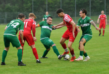 # ,TSV Eningen/Achalm - FC Rottenburg, Fussball, Bezirksliga Alb, 27. Spieltag, Saison 2023/24, 15.05.2024, Foto: Eibner-Pressefoto/Ralph Kunze