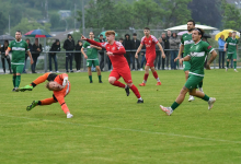 # ,TSV Eningen/Achalm - FC Rottenburg, Fussball, Bezirksliga Alb, 27. Spieltag, Saison 2023/24, 15.05.2024, Foto: Eibner-Pressefoto/Ralph Kunze