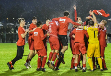 # ,TSV Eningen/Achalm - FC Rottenburg, Fussball, Bezirksliga Alb, 27. Spieltag, Saison 2023/24, 15.05.2024, Foto: Eibner-Pressefoto/Ralph Kunze