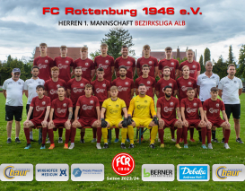 FC Rottenburg | Herren 1. Mannschaft | Bezirksliga Alb | Saison 2023/24