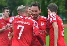 FC Rottenburg vs. Dettingen/Glems, Fussball, Bezirksliga Alb, 30. Spieltag, Saison 2023/24, 01.06.2024