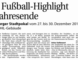 38.Rottenburger Stadtpokal 2013 | Pressestimmen