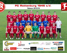 FC Rottenburg | Herren 1. Mannschaft | Landesliga Staffel 3 | Saison 2015/16 (bis Oktober 2015)