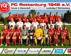 FC Rottenburg | Herren 1.  Mannschaft | Landesliga 3 Württemberg | Saison 2021/22
