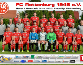 FC Rottenburg | Herren 1.  Mannschaft | Landesliga 3 Württemberg | Saison 2019/20