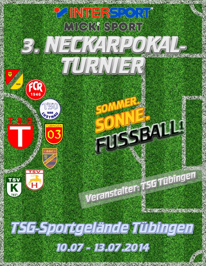 Plakat Micki Sport 3.Neckarpokal-Turnier