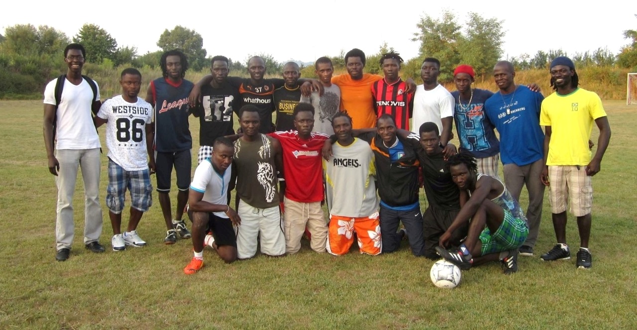 Fußballteam Gambia 10.08.2015