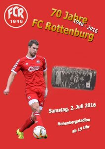 Flyer 70 Jahre FC Rottenburg_Titel
