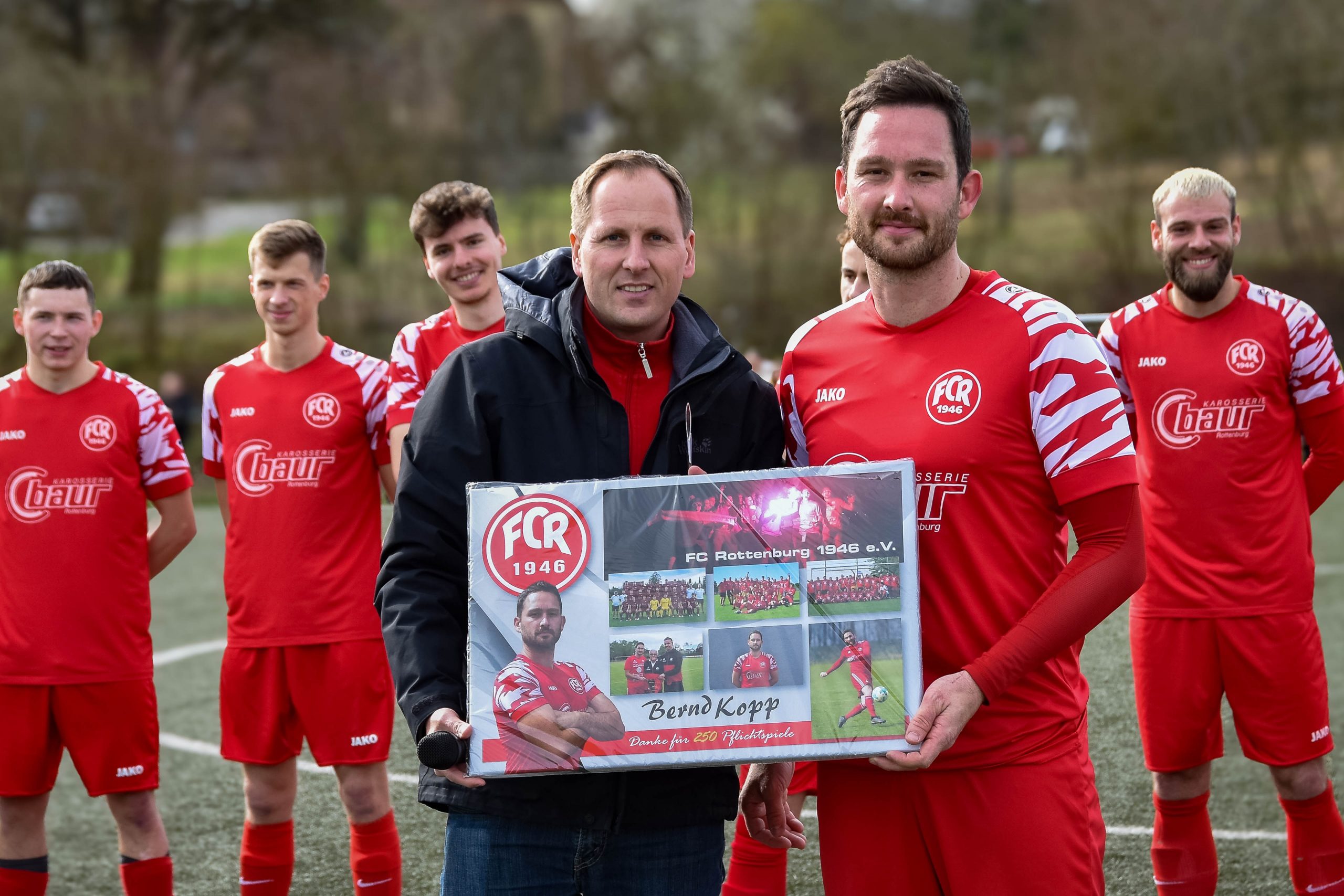 250. Pflichtspiel Bernd Kopp
