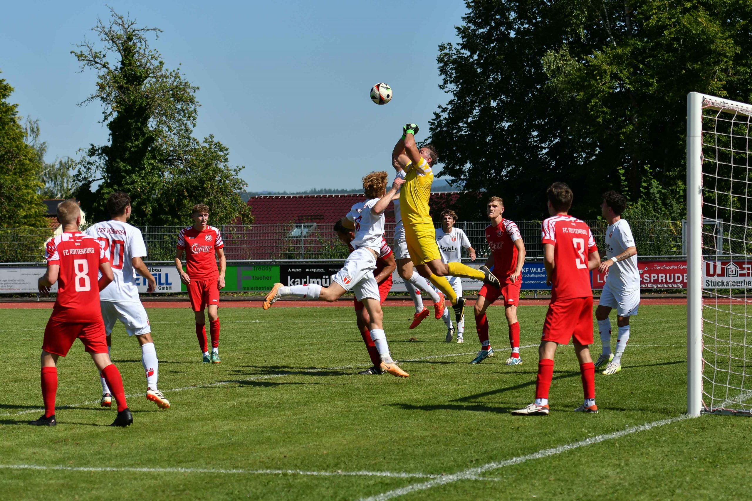 Großartiger Derbysieg gegen Verbandsligist TSG Tübingen